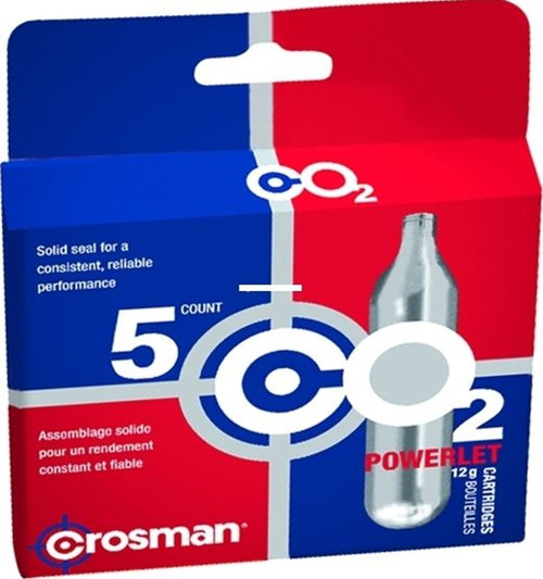 Crosman 231B CO2 Cartridges - 5 Count
