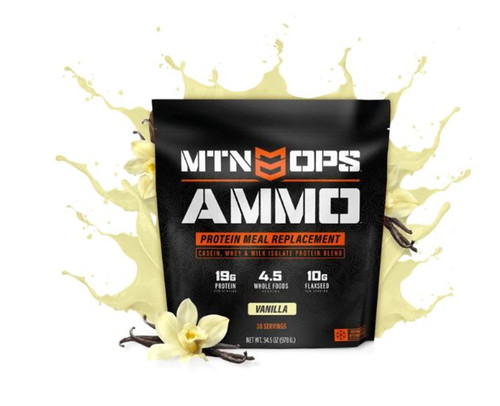 MTN Ops Ammo Whey Protein Meal Replacement Powder