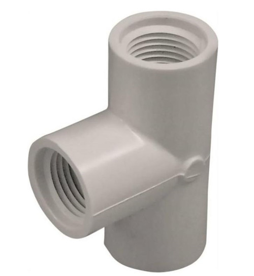 Orgill - Genova 35455 Pipe Tee - 1/2 In, FIP, SCH 40, PVC