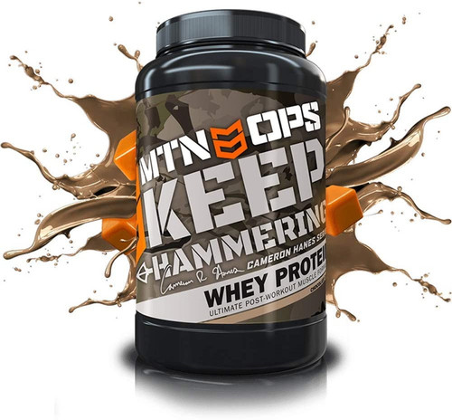 MTN Ops Keep Hammering Whey Protein Powder