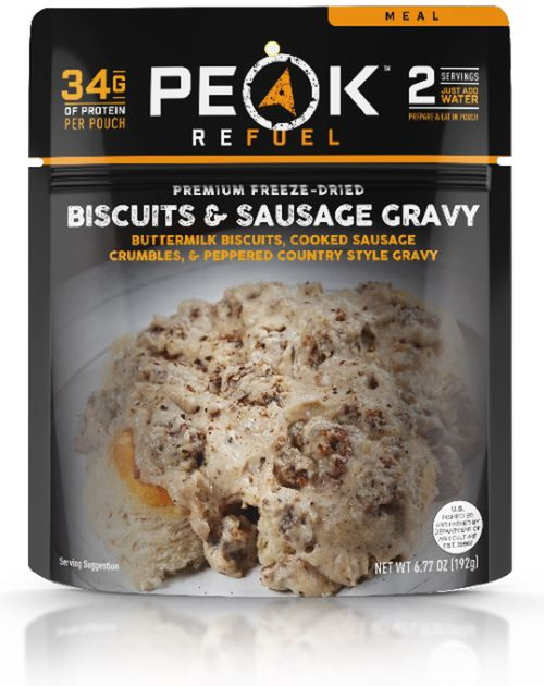 Peak Refuel Biscuits & Sausage Gravy