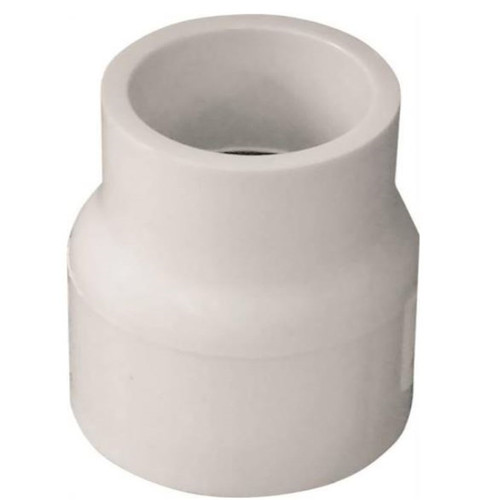 Genova 1" x 3/4" Slip PVC Solvent Weld Pipe Reducing Coupling