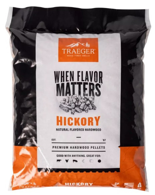 Traeger Hickory Wood Pellets - 20 lb. Bag