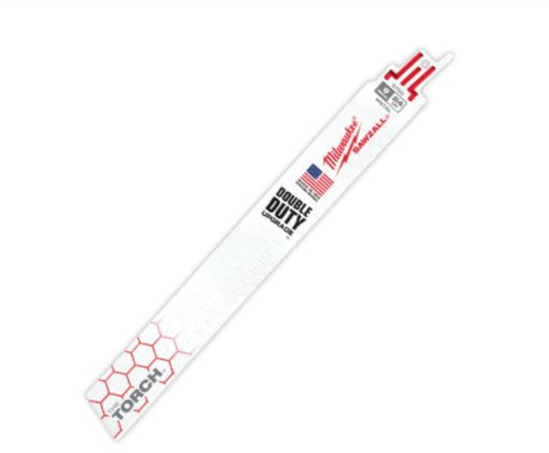 Milwaukee TORCH 12" 24 TPI Sawzall Blades- 5pk