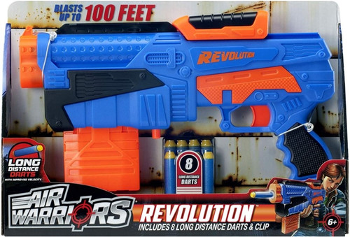 Buzz Bee Toys Air Warriors Revolution Dart Blaster