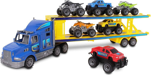 Supreme Machines Car Transporter With 6 Vehicles