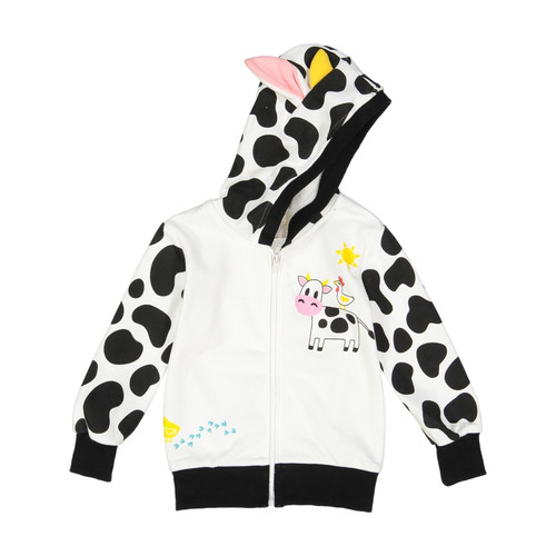 Doodle Pants Cow 3D Hoodie