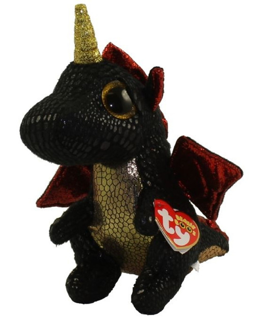 TY  Beanie Boos Grindal The UniDragon With Glitter Eyes