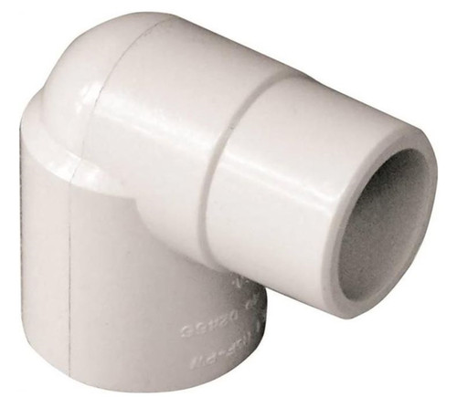 Orgill - Genova 32907 Pipe Street Elbow - 90 Deg, 3/4 In, Slip X Spigot, SCH 40, PVC