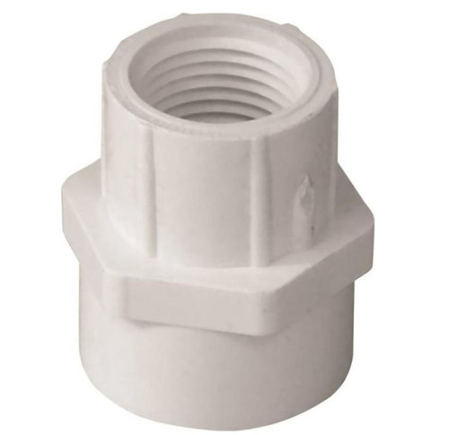 Orgill - Genova 300 Solvent Weld Pipe Reducing Adapter - 3/4 X 1/2 In, Slip X FIP, SCH 40, PVC