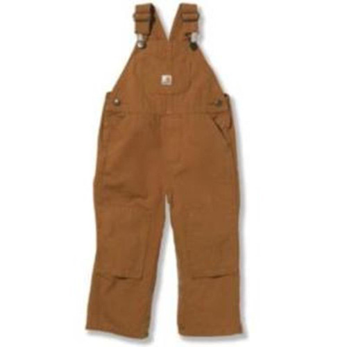 Carhartt - Infant Boy's Unlined Duck Bib Overalls - Brown 
