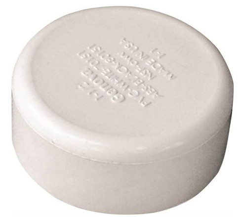 Orgill - Genova 700 Dwv Pipe Cap - 1-1/2 In, Hub, SCH 40, PVC