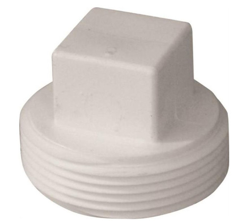 Orgill - Genova 700 Solvent Weld Dwv Pipe Plug - 1-1/2 In, MIP, SCH 40, PVC