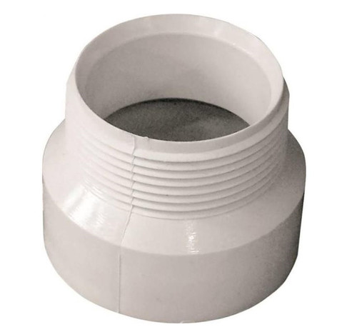 Orgill - Genova 700 Solvent Weld Dwv Pipe Adapter - 1-1/2 In, Hub X MIP, SCH 40, PVC