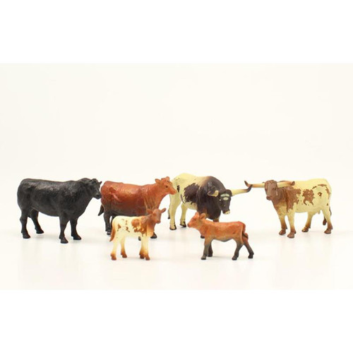 M&F - Cow Figure Set - 6 pieces