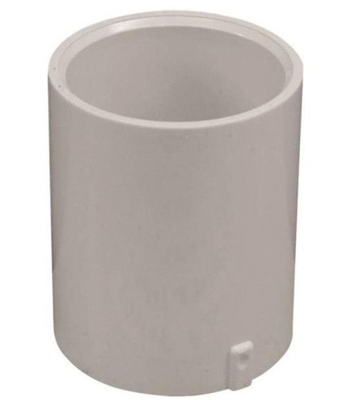 Orgill - Genova E30105 Solvent Weld Extended Pipe Coupling - 1/2 In, Slip, 600 Psi, SCH 40, PVC