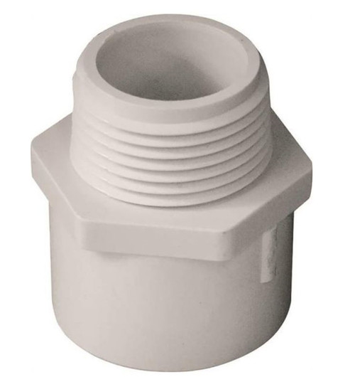 Orgill - Genova 300 Solvent Weld Pipe Adapter - 1 In, Slip X MIP, SCH 40, PVC