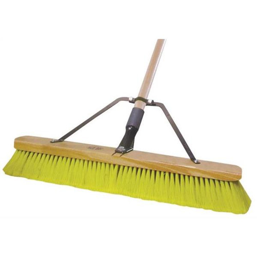 Quickie Dual Purpose Polypropylene Fiber Push Broom
