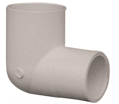 Orgill - Genova 30775 Pipe Reducing Elbow, 90 Deg - 3/4 X 1/2 In, Slip, SCH 40, PVC