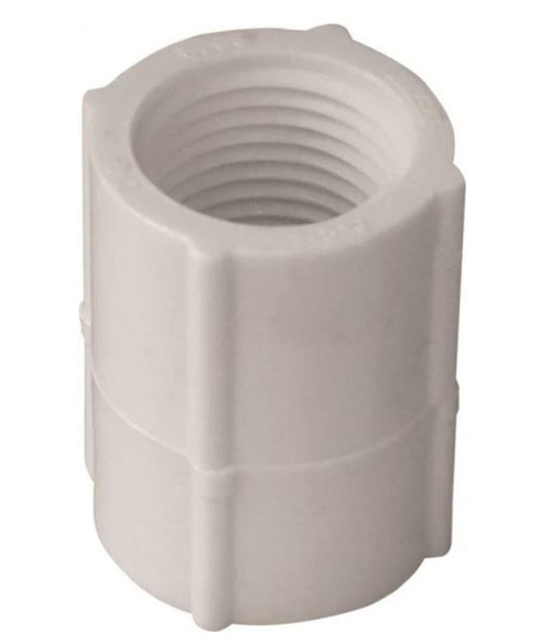 Orgill - Genova 300 Solvent Weld Pipe Coupling - 3/4 In, FIPT, SCH 40, PVC