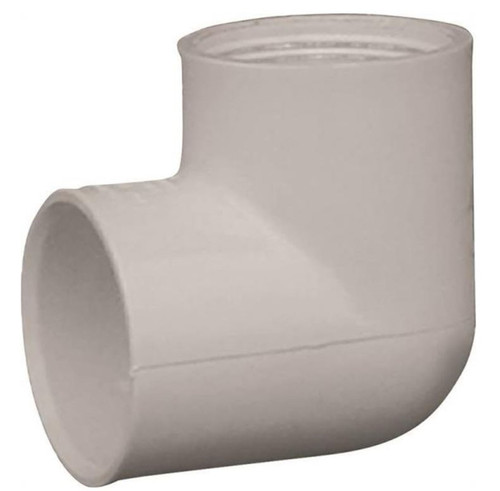 Orgill - Genova 33910 Pipe Elbow - 90 Deg, 1 In, Slip X FIP, SCH 40, PVC