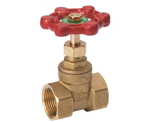 Orgill - Mueller ProLine Compact Pattern Standard Port Gate Valve, 2 In, IPS, Forged Brass