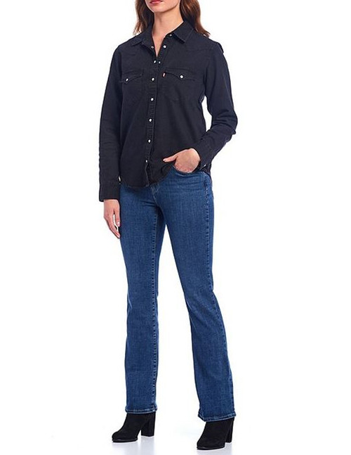 Levi's Womens Lapis Awe Classic Bootcut Jeans