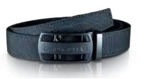 Carhartt Mens Nylon Adjustable Industrial Belt - Black