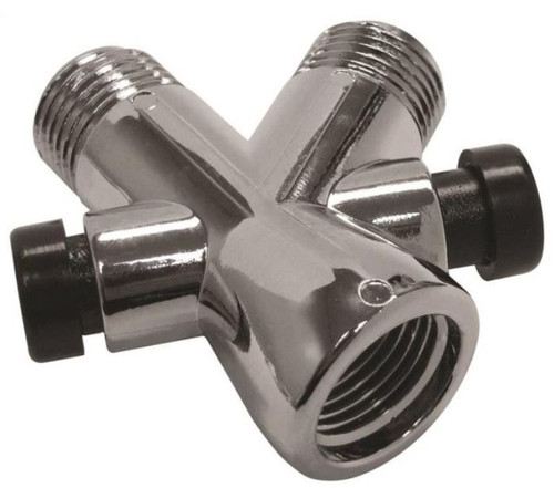 Plumb Pak Shower Diverter Plated Plastic