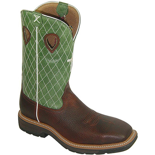 Twisted X - Men's Cowboy Work Steel Toe - Brown