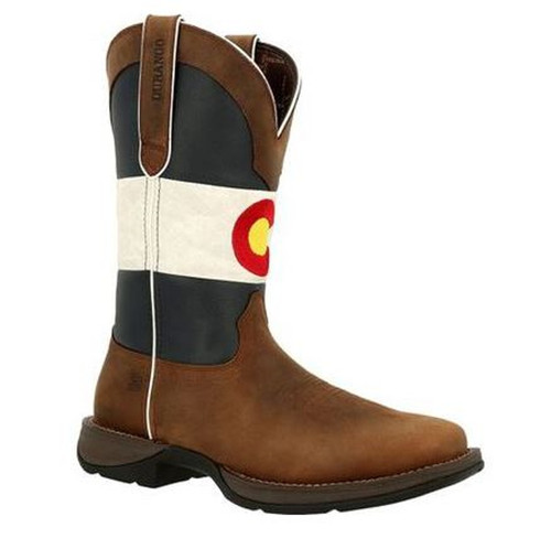 Durango Rebel Colorado Flag Square Toe Wester Boot