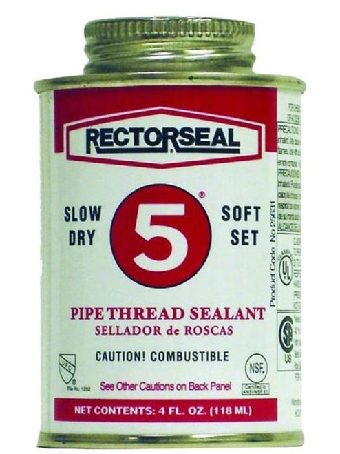 Rectorseal No. 5 Multi-Purpose Pipe Thread Sealant - 4 oz.