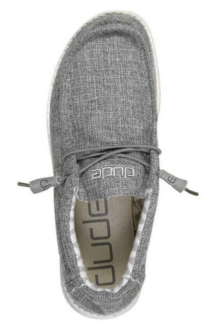 Hey Dude Mens Wally Linen Iron Shoes