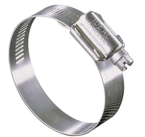 Orgill - Ideal Tridon Hy-Gear 68-0 Interlocked Mechanical Worm Gear Hose Clamp - 1-1/2 - 2-1/2 In