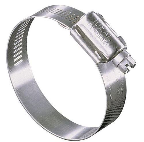 Orgill - Ideal Tridon Hy-Gear 68-0 Interlocked Mechanical Worm Gear Hose Clamp - 3-1/2 - 5-1/2 In