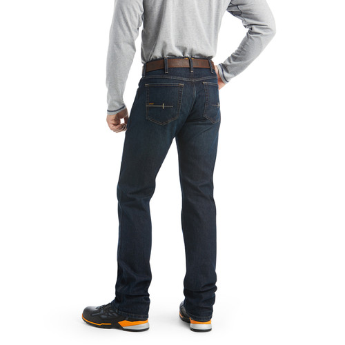 Ariat Mens M7 Rocker Stretch Dark Wash Straight Leg Jean