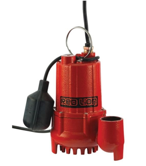 Red Lion Cast Iron Sump Pump with Tethered Float Switch 4300 Gph