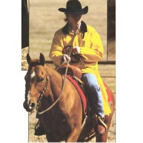 M&F - Western Saddle Slicker rain Coat - Yellow