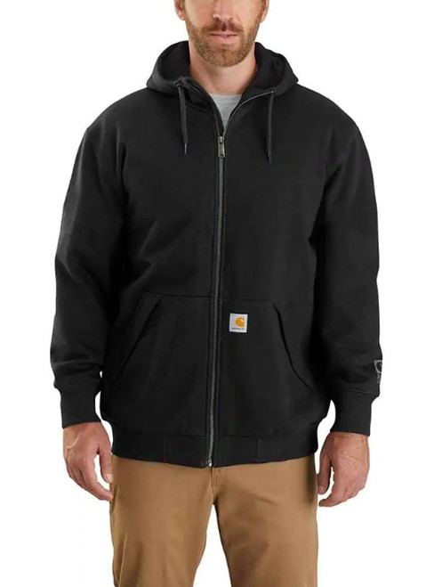 Carhartt Mens Rain Defender Rockland Sherpa Lined Full Zip