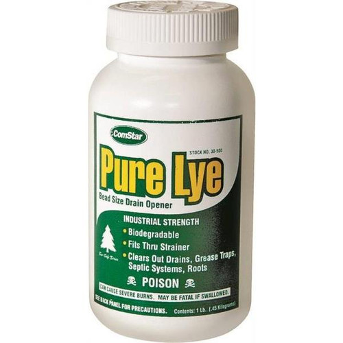 Comstar Pure Lye Drain Opener 1lb
