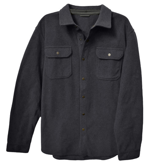 Victory Outfitters Mens Heavy Fleece Shirt Jacket