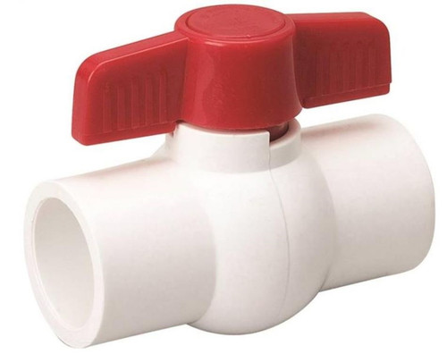 Orgill - B & K Quarter Turn Solvent Weld Ball Valve - 1-1/4 In