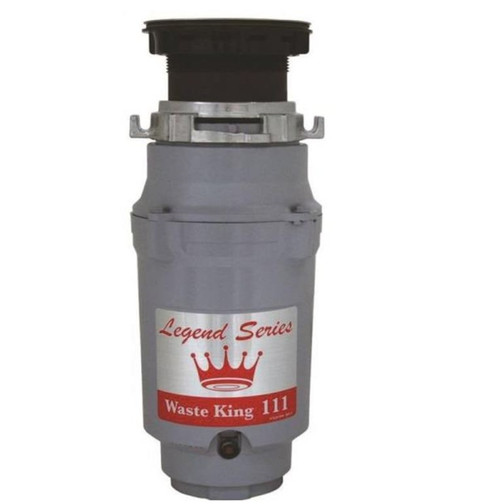 Waste King Legend 111 Garbage Disposer, 1900 Rpm, 7/8 In