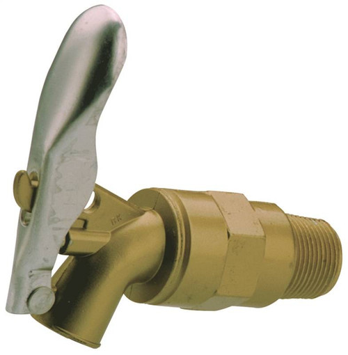 B&K Mueller 109-204 Self-Closing Drum & Barrel Faucet 3/4in MPTx Plain