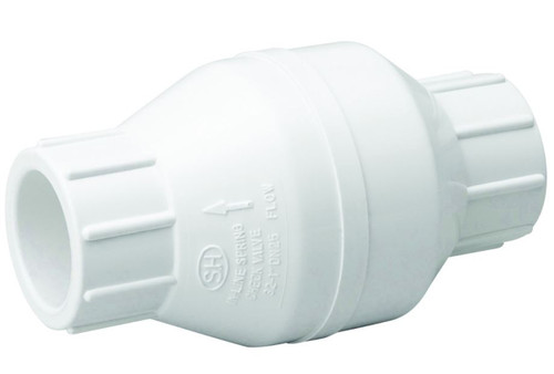 B&K Mueller 101-607 Check Valve PVC 1-1/2Solv