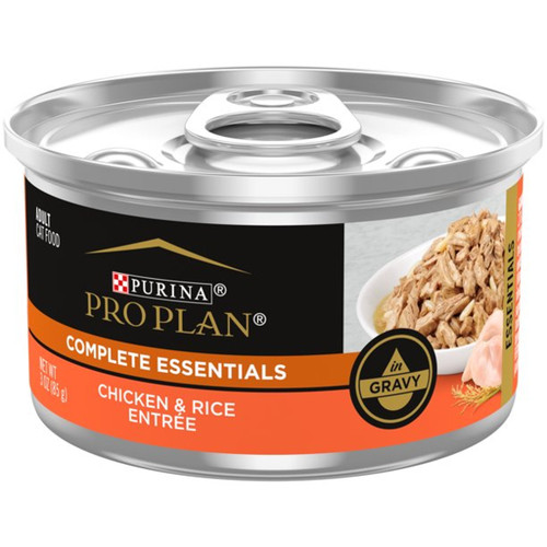 Pro Plan Complete Essentials Chicken & Rice Entrée in Gravy - 3 oz