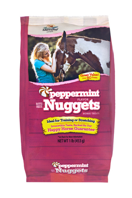 Manna Pro Bite-Size Peppermint Nuggets - 4 lbs