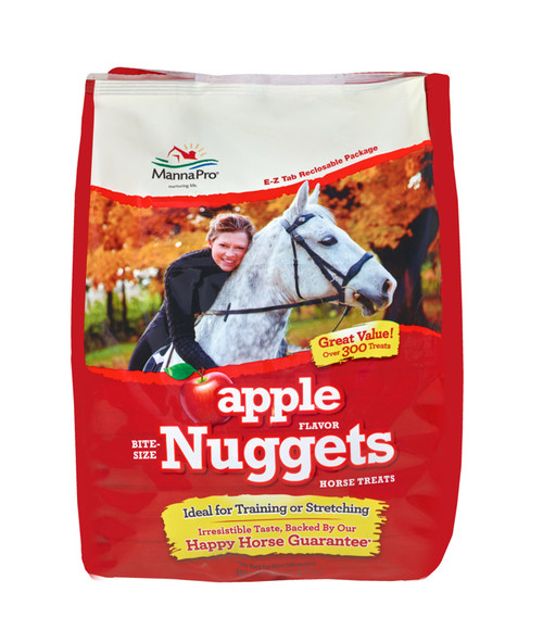 Manna Pro Apple Flavored Bite-Sized Nuggets - 4lbs