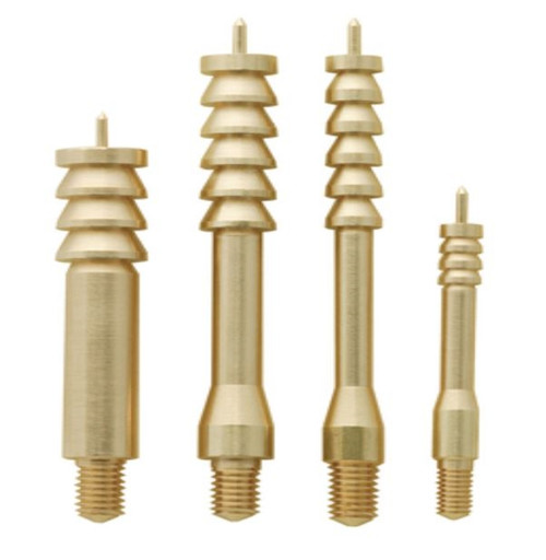 Gunslick Benchrest Brass Handgun Jag Tips 10mm/.40 Caliber