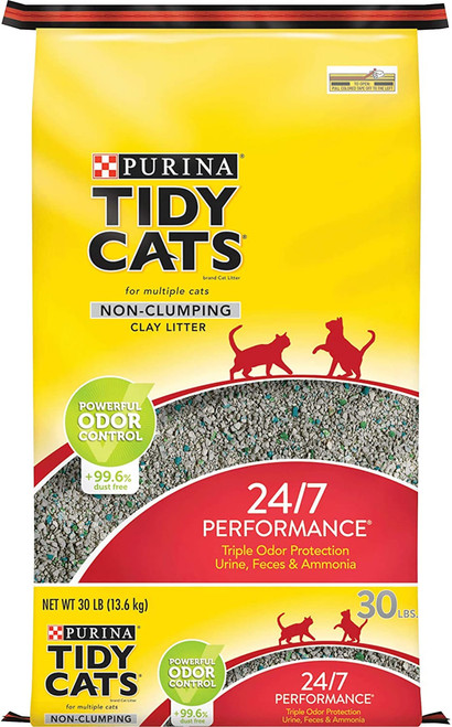 Tidy Cats Non-Clumping 24/7 Performance Clay Litter 20 lb